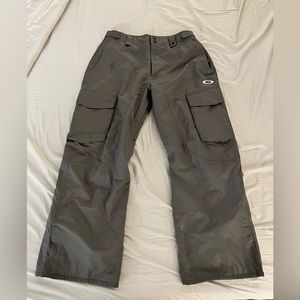 Oakley Men’s Snowboard Pants- Gray XL